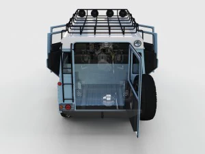 full land rover defender 110 utility station wagon 3D Model