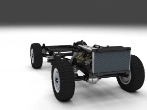 full land rover defender 110 utility station wagon 3D Model