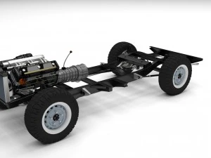 full land rover defender 110 utility station wagon 3D Model