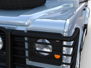 land rover defender 110 utility station wagon w in 3D Model