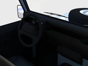 land rover defender 110 utility station wagon w in 3D Model