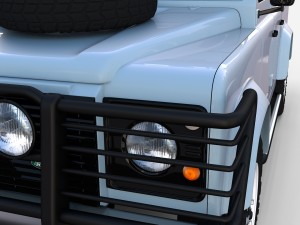land rover defender 110 utility station wagon rev 3D Model