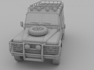 land rover defender 110 utility station wagon rev 3D Model