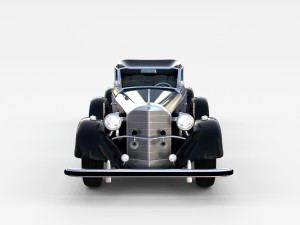 mercedes 770k grosser nazi staff car rev 3Dモデル