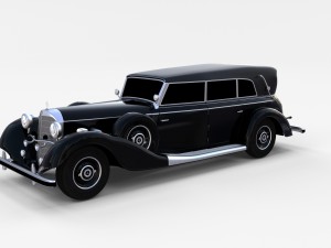 mercedes 770 staff car rev Modelo 3D