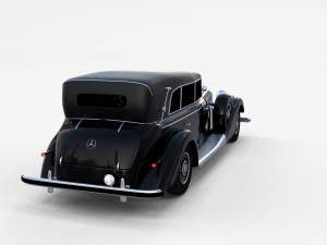 mercedes 770 staff car rev Modelo 3D