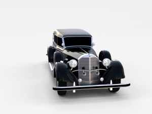 mercedes 770 staff car rev Modelo 3D