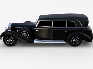 mercedes 770 staff car rev Modelo 3D