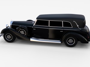 mercedes 770 staff car rev Modelo 3D