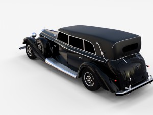 mercedes 770 staff car rev Modelo 3D