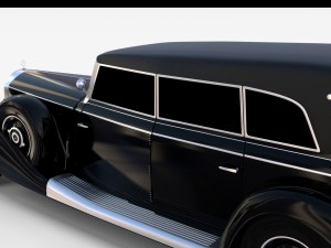 mercedes 770 staff car rev Modelo 3D