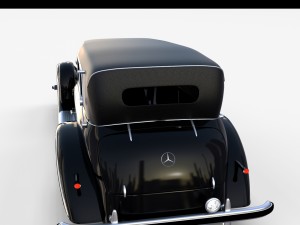 mercedes 770 staff car rev Modelo 3D