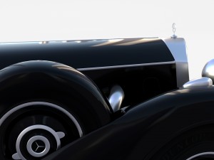 mercedes 770 staff car rev Modelo 3D