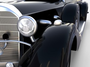 mercedes 770 staff car rev Modelo 3D