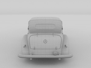 mercedes 770 staff car rev Modelo 3D