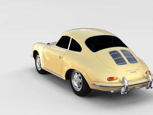 porsche 356 coupe rev 3D Model