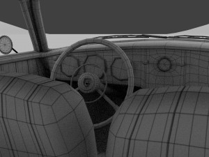 porsche 356 cabriolet rev 3D Model