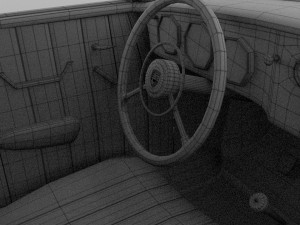 porsche 356 cabriolet rev 3D Model
