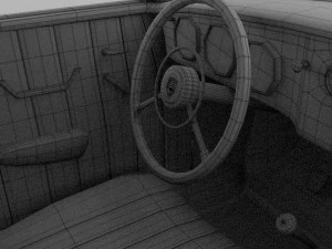 porsche 356 cabriolet rev 3D Model
