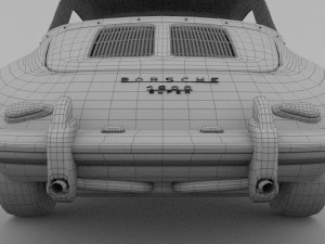 porsche 356 cabriolet rev 3D Model