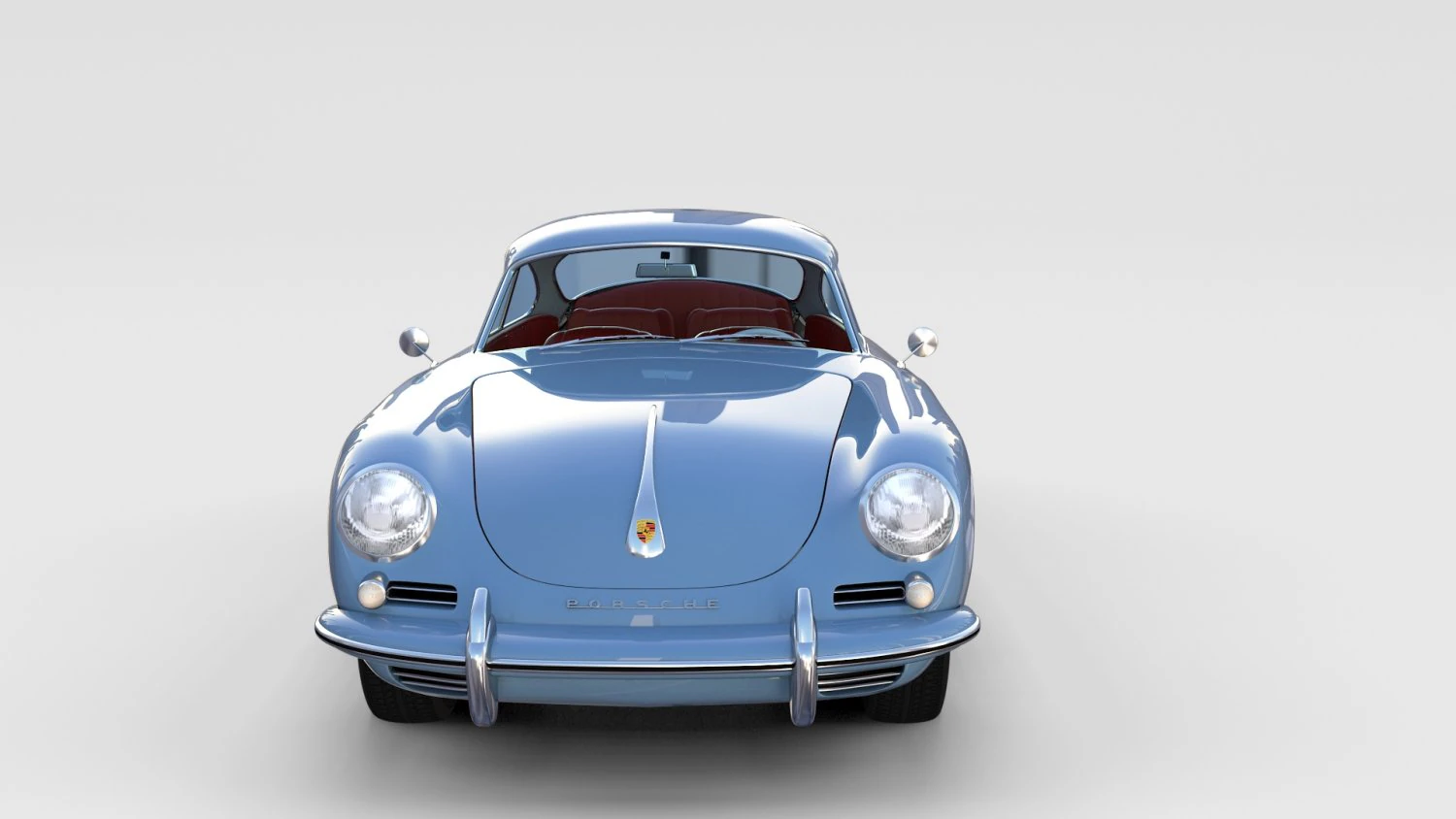 porsche 356 rev 3D Model .c4d .max .obj .3ds .fbx .stl .blend