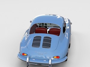 porsche 356 rev Model 3D