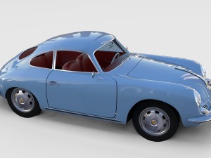 porsche 356 rev Model 3D