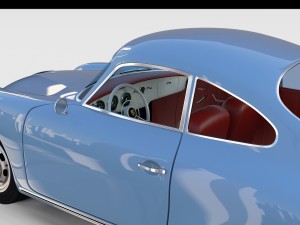 porsche 356 rev Model 3D