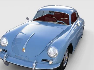 porsche 356 rev 3D Model