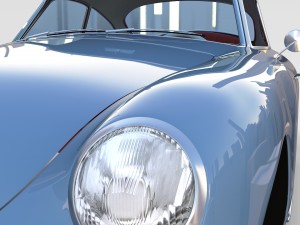 porsche 356 rev Model 3D