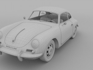 porsche 356 rev Model 3D