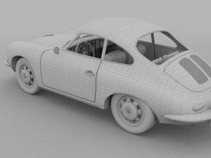 porsche 356 rev Model 3D