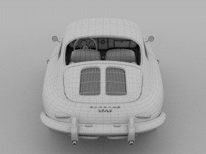 porsche 356 rev Model 3D