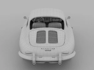 porsche 356 rev 3D Model