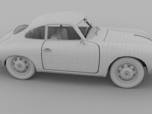 porsche 356 rev Model 3D