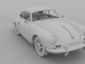 porsche 356 rev Model 3D