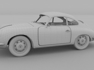 porsche 356 rev Model 3D