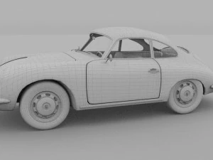 porsche 356 rev 3D Model