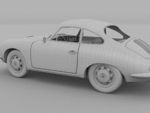 porsche 356 rev Model 3D