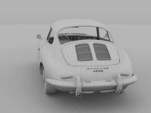 porsche 356 rev 3D Model