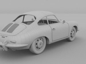 porsche 356 rev Model 3D