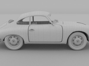 porsche 356 rev Model 3D