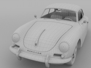 porsche 356 rev Model 3D