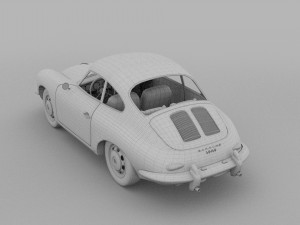porsche 356 rev Model 3D
