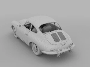 porsche 356 rev 3D Model