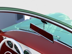 porsche 356 convertible rev Modelo 3D