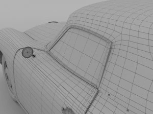 porsche 356 cabrio rev 3D Model