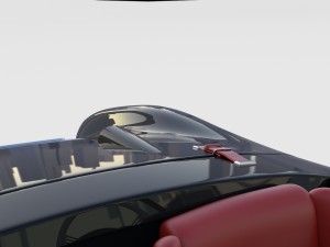 porsche 550 spyder black rev 3D Модель