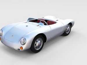 porsche 550 spyder rev 3D Model