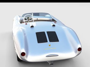 porsche 550 spyder rev 3D Model